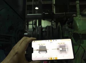 鋼鐵廠軋鋼電機(jī)線上動(dòng)平衡